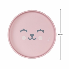 BUBA - PRATINHO EM SILICONE COM VENTOSA GUMY - ROSA - comprar online