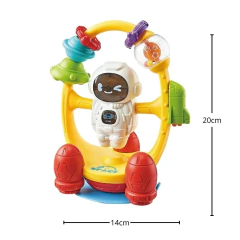 MULTIKIDS - CHOCALHO ASTRONAUTA COM LUZ E SOM - comprar online