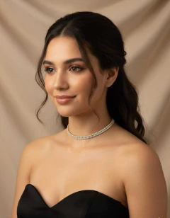 Gargantilha Choker para Festa, Natal e Ano Novo