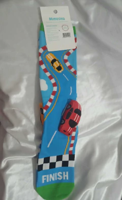 Meia Divertida Maluca Colorida 3d Infantil Menina Menino - Deusa da Moda