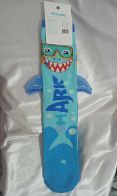 Meia Divertida Maluca Colorida 3d Infantil Menina Menino na internet