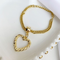 Pulseira Coração Torcido
