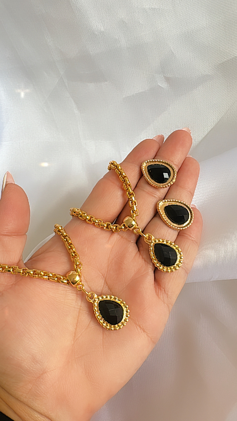 conjunto gota black