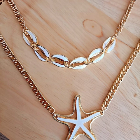 Colar estrela do mar