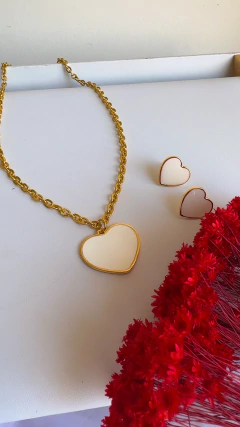 Colar coração love - comprar online