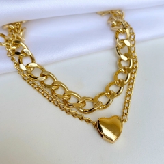 pulseira coração
