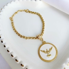 pulseira espírito santo resinado