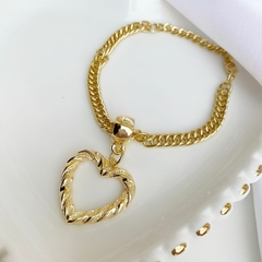 pulseira coração