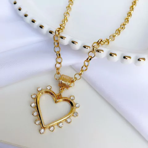 coalr coração cravejado