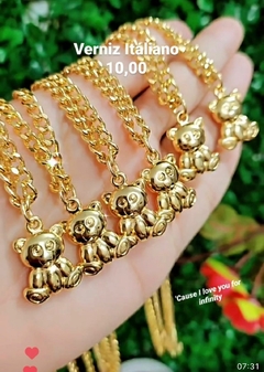 colar urso