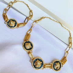 Conjunto trigre resinado