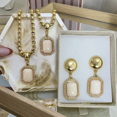 Colar jade - Pimenta Rosa Acessórios