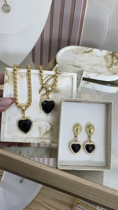 Conjunto diamante negro