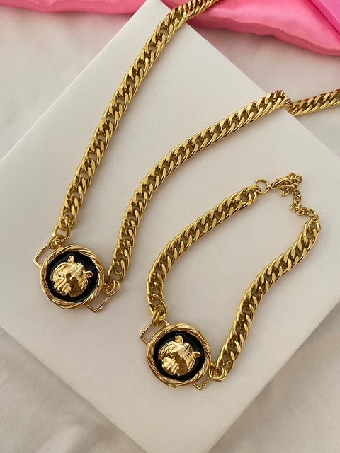 Conjunto Joyce(inspiração Versace)