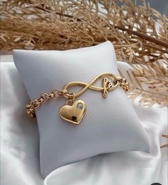 Pulseira fé e amor