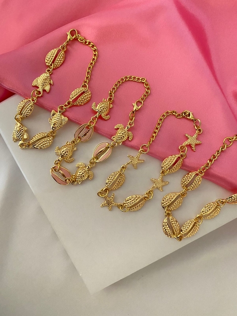 Pulseira conchas