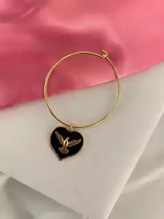 Bracelete coração espírito santo