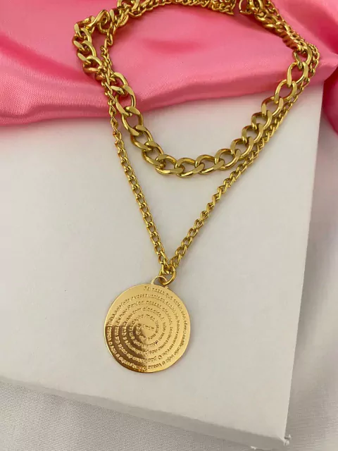 Colar duplo Pai Nosso