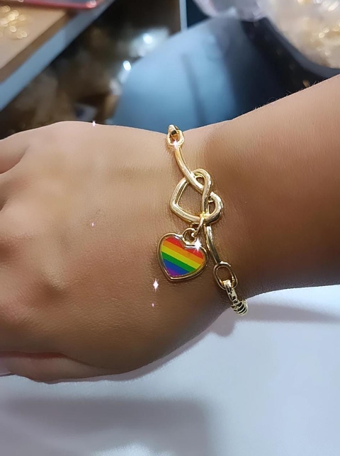 Pulseira LGBT Love