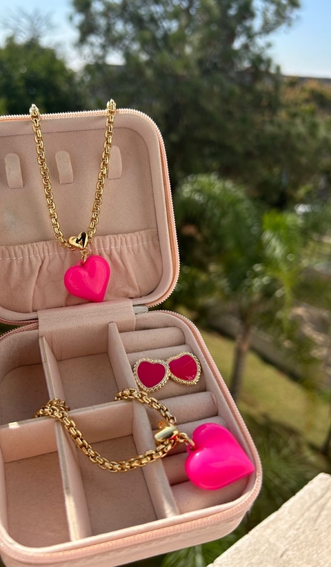Conjunto Barbie luxo pink