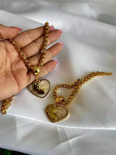 Conjunto borboleta madrepérola