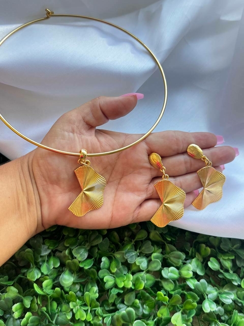 Conjunto aro leque