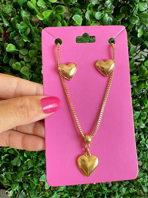 Conjunto coraçãozinho