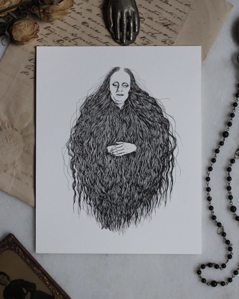 "The Glory's smile" - Art Print