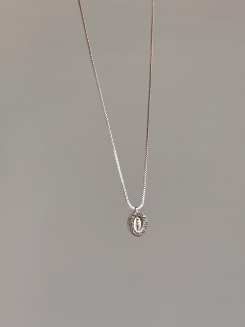 COLAR MEDALHA NOSSA SENHORA PRATA - comprar online