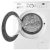 Lavarropas Samsung Ww70a4000 Automático Carga Frontal 7 Kg Inverter Blanco - comprar online