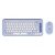 Combo Logitech Teclado Y Mouse Pop Lila - Pc Hard Store