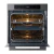 Horno Eléctrico Empotrable Pirolítico Con Air Fry 81 L- 60cm Color Negro - Pc Hard Store