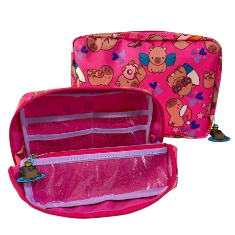 Neceser/Cartuchera CAPIBARA Fucsia - comprar online