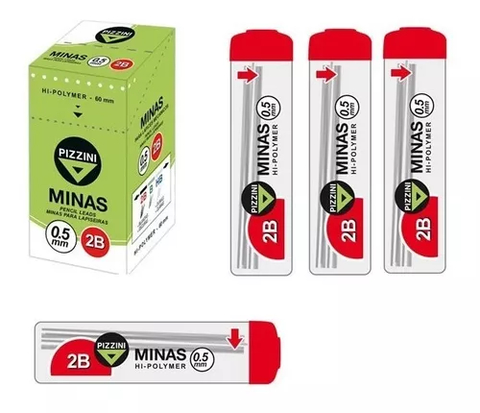 Minas Pizzini 2B (0,5 mm) x 12