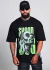 CAMISA OVERSIZED SNOOP DOG - PRETA - comprar online