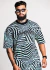 CAMISA OVERSIZED SAVANA - ANIMAL PRINT ZEBRA