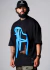 Imagem do CAMISA OVERSIZED SÓ SE VIVE UMA VEZ - PRETA