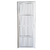puerta aluminio ciega acanalada izquierda