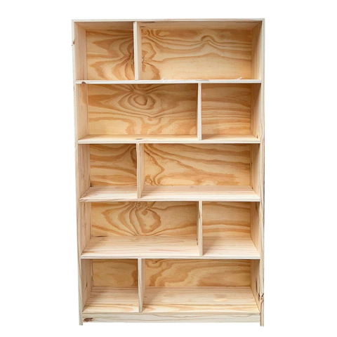 biblioteca cubo 1,00 m