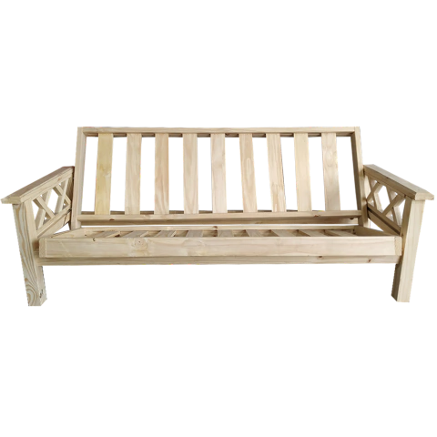 futon 3 cuerpos 3x3 cruz - comprar online