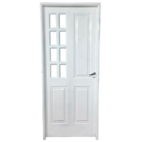 puerta chapa simple postigo lateral izquierda