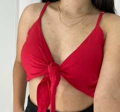 Cropped Lore vermelho