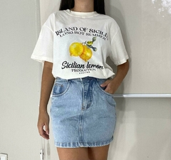 Saia Jeans Lara na internet