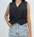 Colete alfaiataria preto - comprar online