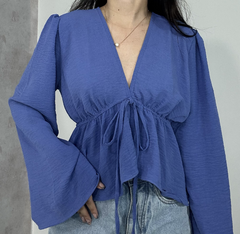 Bata beatrice azul - comprar online
