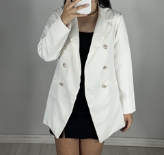 Blazer Celeste forrado Branco