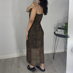 Vestido Tule Onça - comprar online
