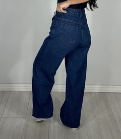 Wide leg lavagem escura - comprar online