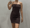 Vestido Ayla marrom