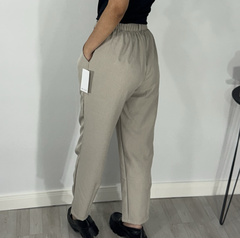 Calça Alfaiataria basica bege - comprar online